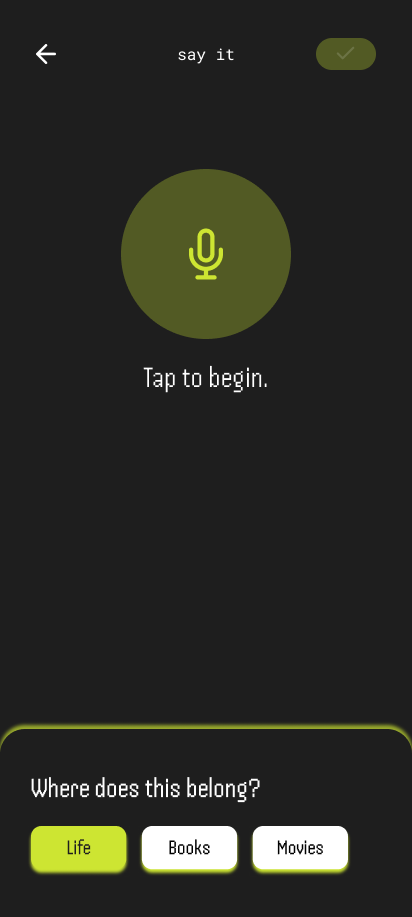 Voice Capture